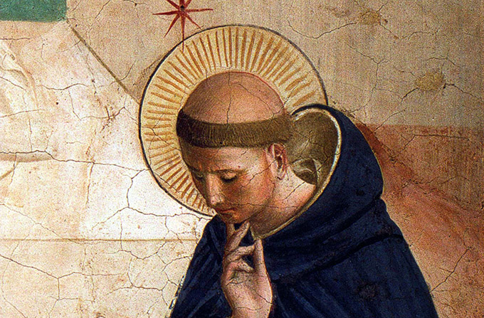 Saint Dominic Detail from The Mocking of Christ